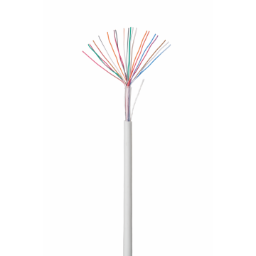 Кабель NETLAN U/UTP 10 пар, Кат.3 (Класс C), 16МГц, одножильный, BC (чистая медь), внутренний, PVC нг(B), серый, 305м
