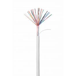 Кабель NETLAN U/UTP 16 пар, Кат.3 (Класс C), 16МГц, одножильный, BC (чистая медь), внутренний, PVC нг(B), серый, 305м