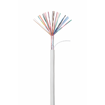 Кабель NETLAN U/UTP 16 пар, Кат.3 (Класс C), 16МГц, одножильный, BC (чистая медь), внутренний, PVC нг(B), серый, 305м