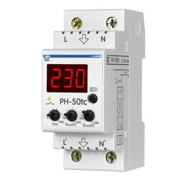 Однофазное реле напряжения PH-50tc