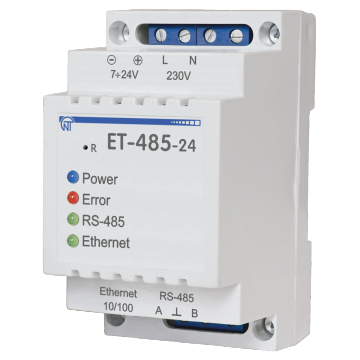 Преобразователь интерфейсов ЕТ-485 24V