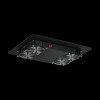 TLK-FAN4-BK.Вентиляторный блок TLK для напольных шкафов серий TFR, TFL, TFE, 4 вентилятора, без шнура питания, черный