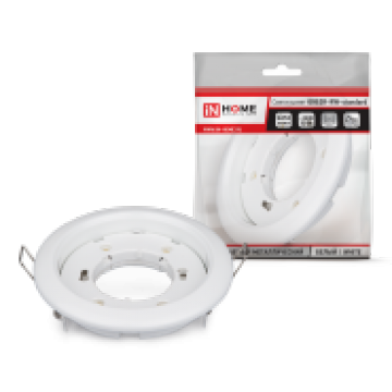 Светильник встраиваемый GX53R-standard RC металл под лампу GX53 230В хром IN HOME